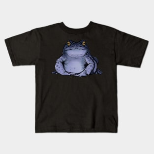 Fat purple toad Kids T-Shirt